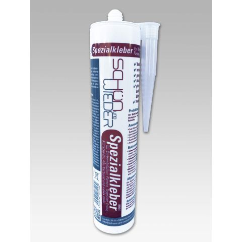 Spezialkleber von Schön & Wieder für Aluverbund und mehr